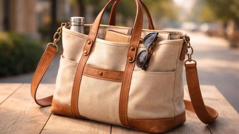 Sac bandoulière fourre-tout : allié pratique pour un style décontracté