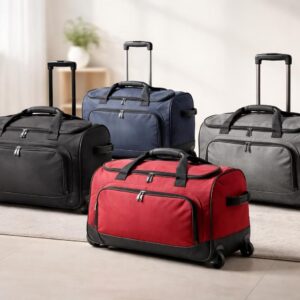 Sac de voyage à roulette pas cher : top choix budget restreint