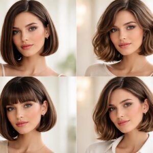Coiffure femme au carré : styles intemporels