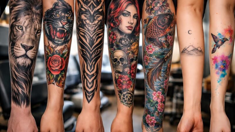 Les styles de tatouages les plus populaires chez les tatoueurs à Pontarlier