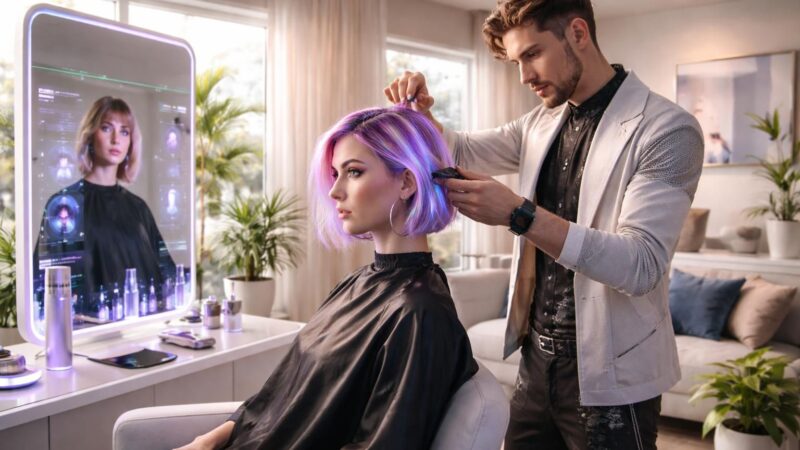 Les tendances de coiffure avec un coiffeur à domicile en 2026