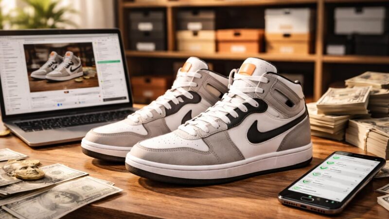 Resell de chaussure définition : tout savoir sur ce marché lucratif