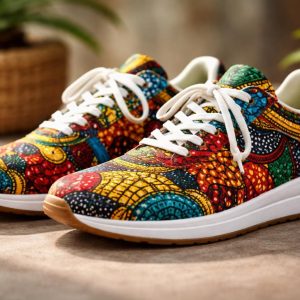 Sneakers Wax : quand les tissus africains habillent vos baskets
