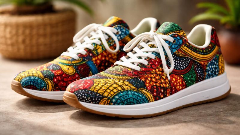 Sneakers Wax : quand les tissus africains habillent vos baskets