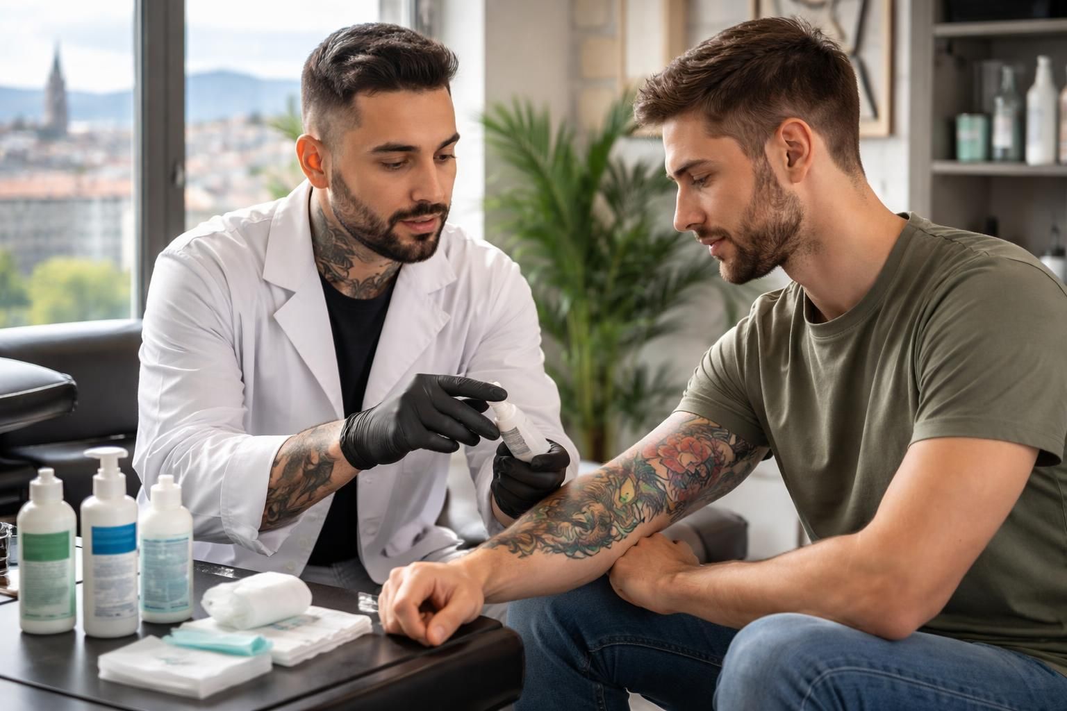 Tatoueur à Pau : comment prendre soin de son tatouage après la séance