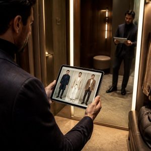 Cabine : recommandations de looks via iPad, expérience VIP