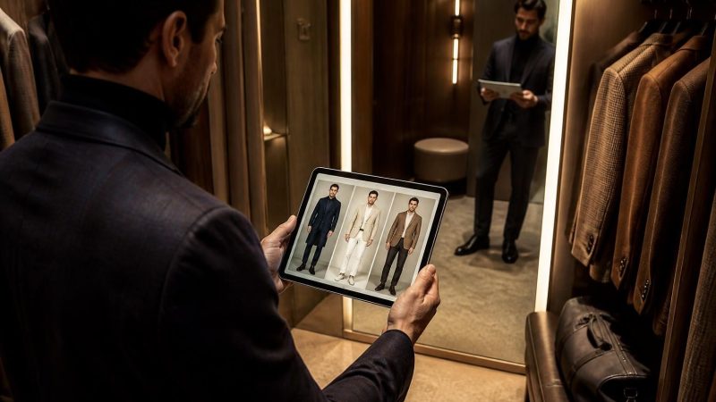 Cabine : recommandations de looks via iPad, expérience VIP