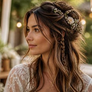 Coiffure bohème chic : idées pour un style bohémien élégant