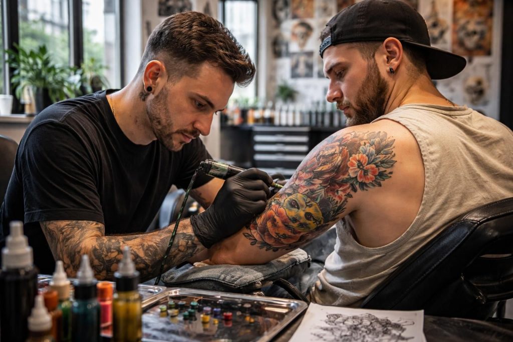 Comment les tatoueurs à Tourcoing transforment la peau en véritable œuvre d&rsquo;art