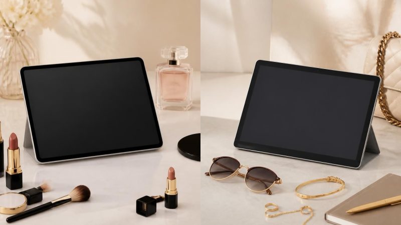 Comparatif : iPad ou tablette Windows pour une marque mode/beauty ?
