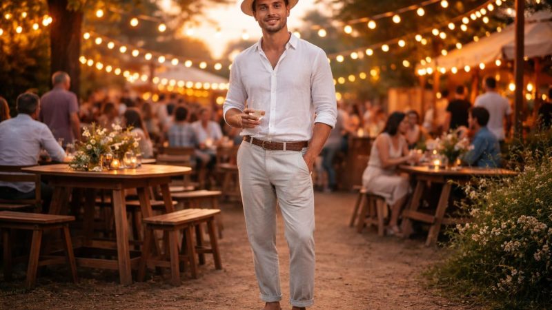 Le look guinguette homme : parfait pour vos soirées estivales