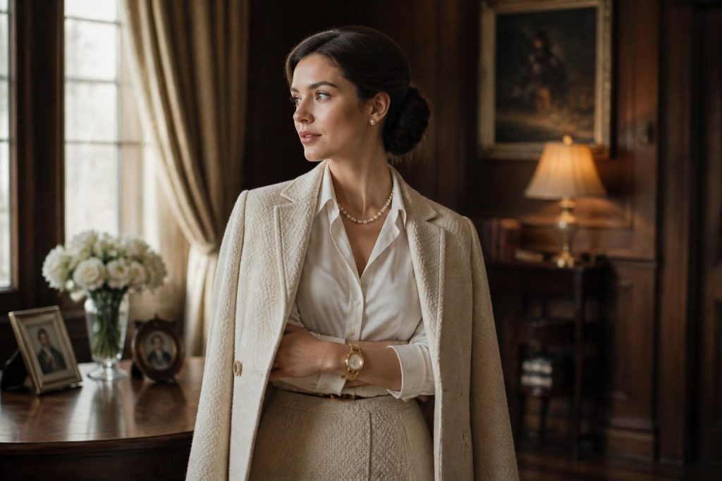 Le look old money femme décrypté : histoire et tendances actuelles
