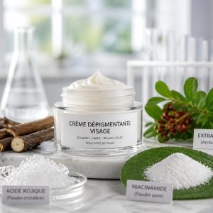 Les ingrédients clés à rechercher dans une crème dépigmentante pour le visage