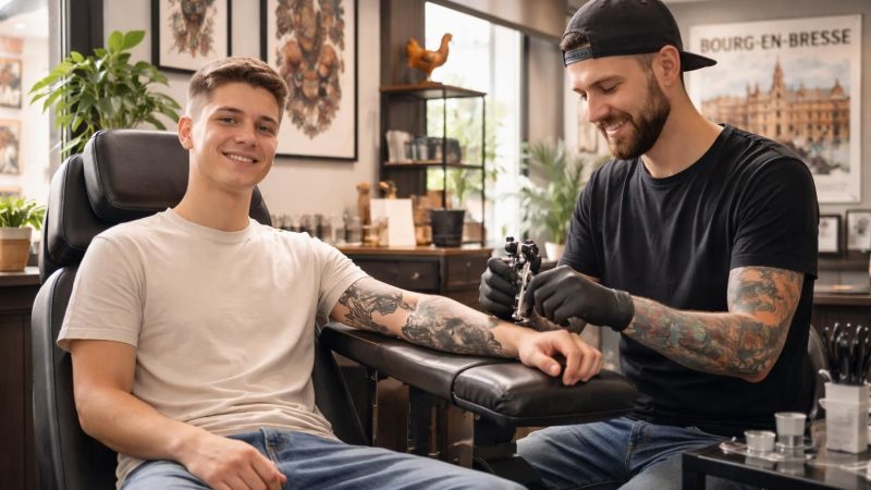 Pourquoi choisir un tatoueur à Bourg en Bresse pour votre premier tatouage ?