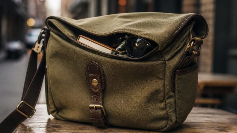 Sac besace homme toile : pour un style décontracté incontournable