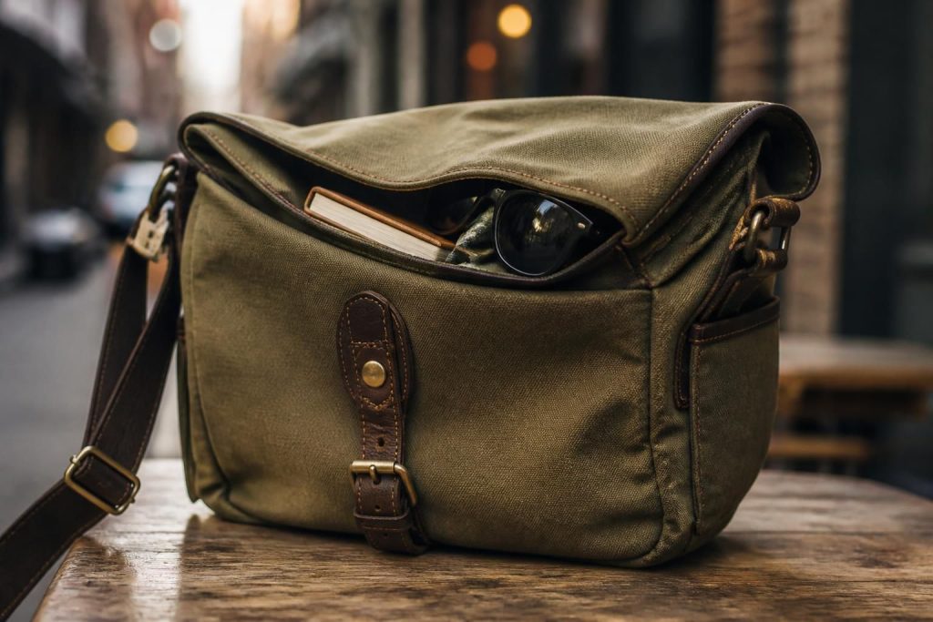 Sac besace homme toile : pour un style décontracté incontournable