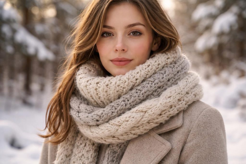Tour de cou en laine : chaleur et style pour l’hiver